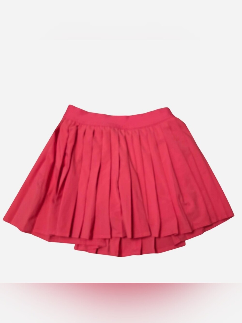 lululemon athletica Cherry Pink Pleated Skater Skirt